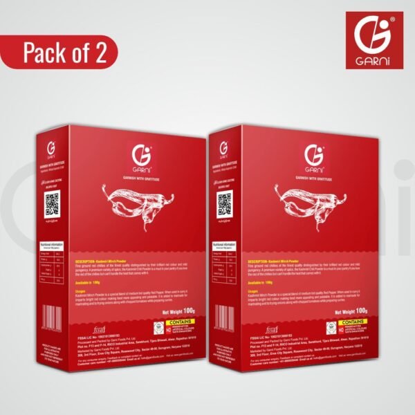 Kashmiri Red Chilli Powder 100gm