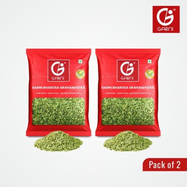 Garni Foods Fennel Seeds (Saunf) 100gm