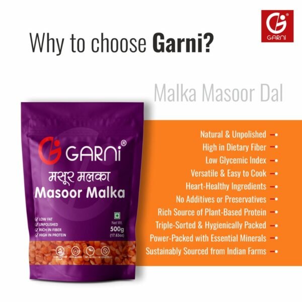 Malka Masoor Daal 500g
