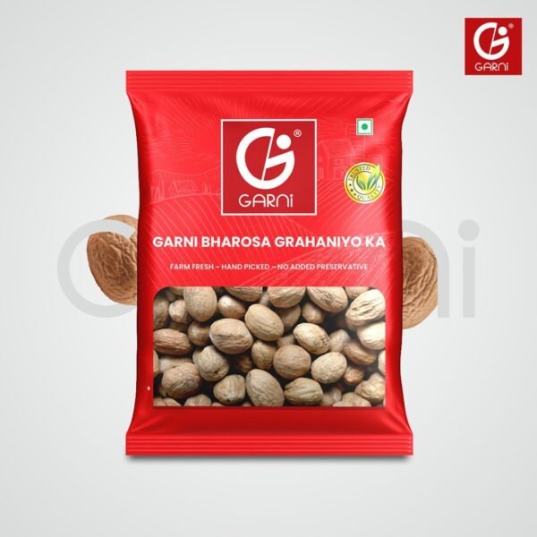 Garni Nutmeg (Jaiphal) Whole 50gm