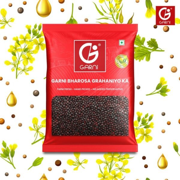 Garni Brown Mustard Seeds (RAI) 100gm