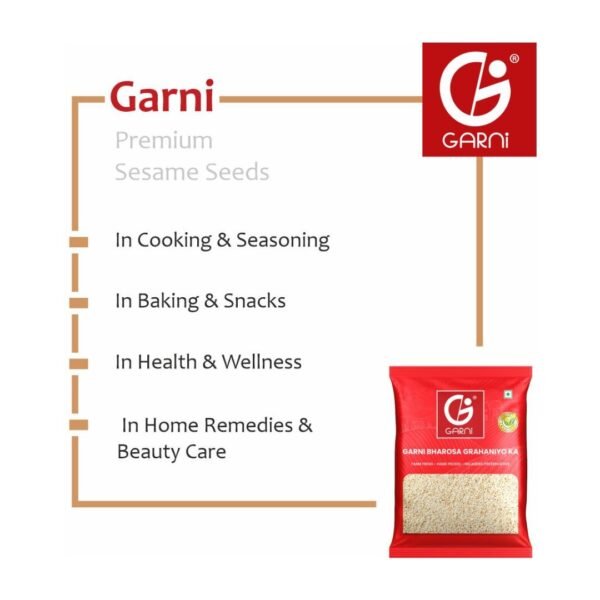 Garni White Sesame Seeds 100gm