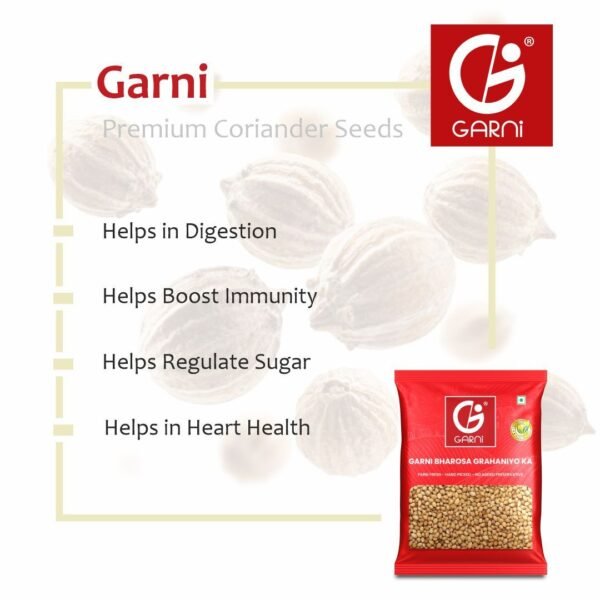 Garni Coriander Whole (Sabut Dhania) 100gm