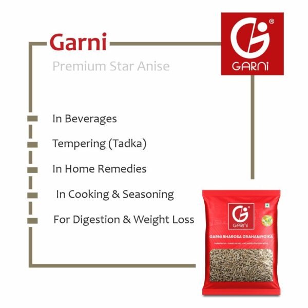Garni Cumin Seed (Jeera)100gm