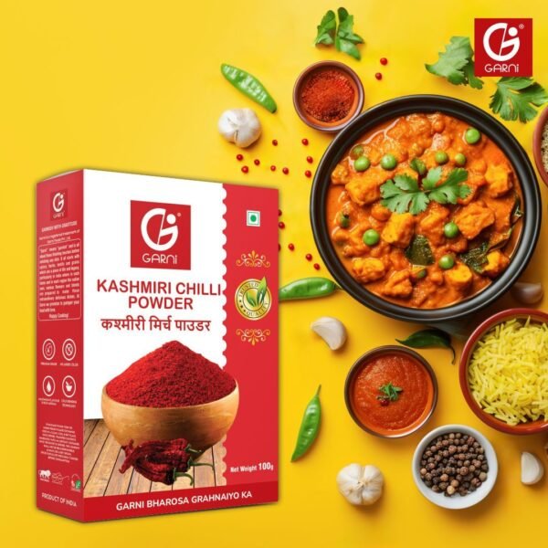Kashmiri Red Chilli Powder 100gm