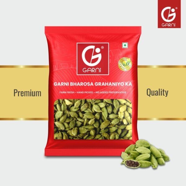 Premium Green Elaichi 8 mm 100gm